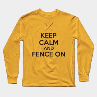 Keep calm (black) Long Sleeve T-Shirt